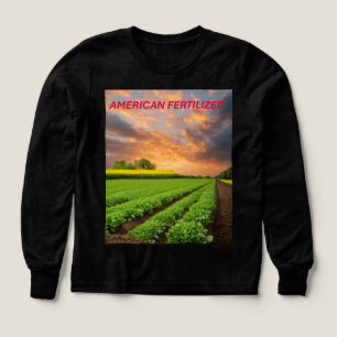 Fertilizer Ad Art Girls Tri-Blend Shirt