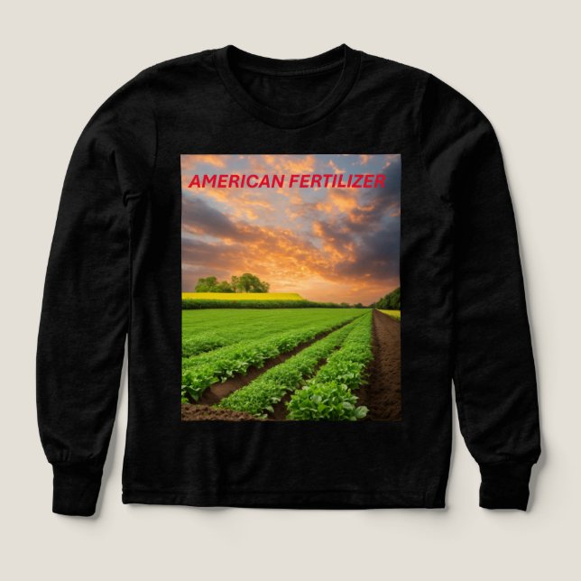 Fertilizer Ad Art Girls Tri-Blend Shirt (Design Front)