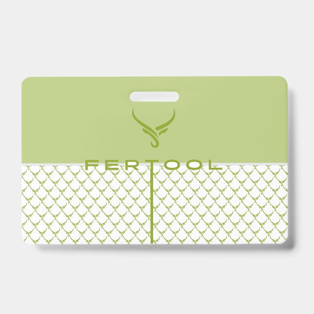 FERTOOL Business Card ID Badge (Front)