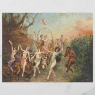 Fest der Faune und Nymphen Scrapbook Paper