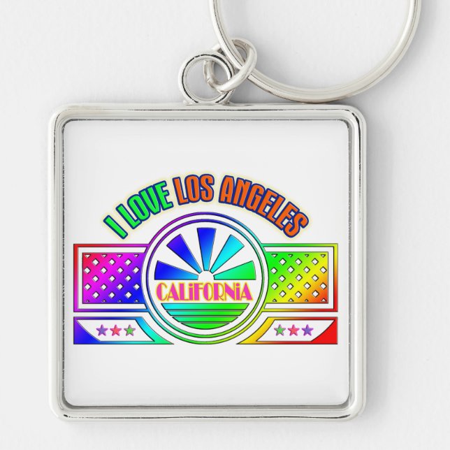 "Fest Los Angeles" Keychain (Front)