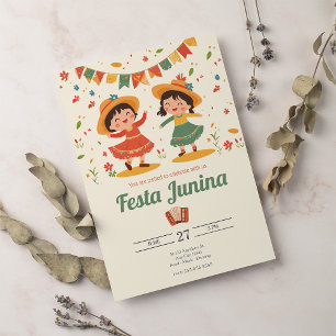 Festa Junina Brazilian Party  Invitation
