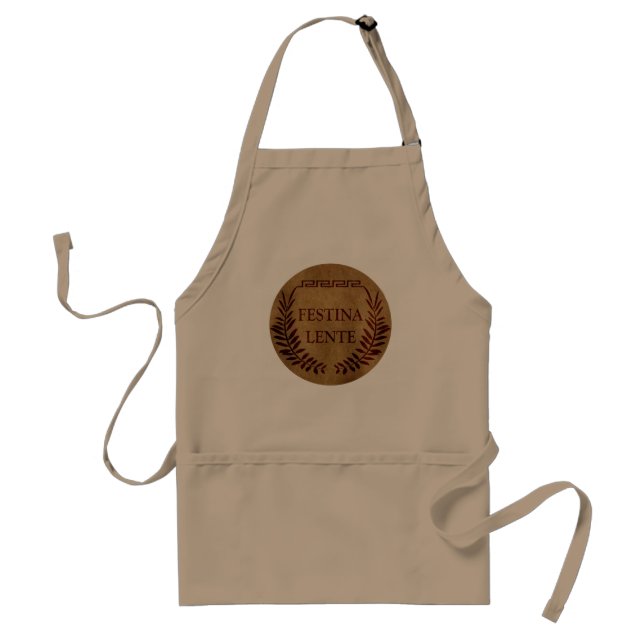 Festina lente standard apron (Front)