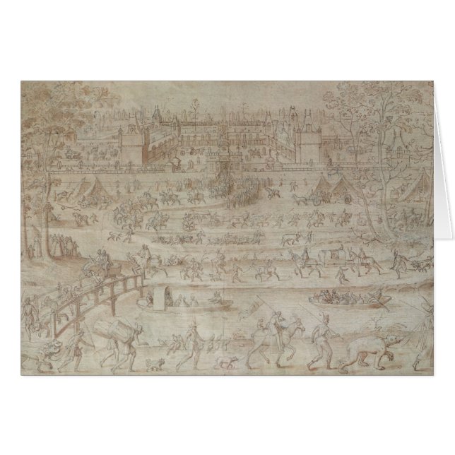 Festival at the Chateau d'Anet (Front Horizontal)