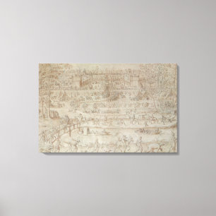 Festival at the Chateau d'Anet Canvas Print