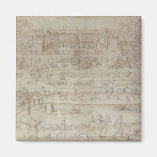 Festival at the Chateau d'Anet Magnet