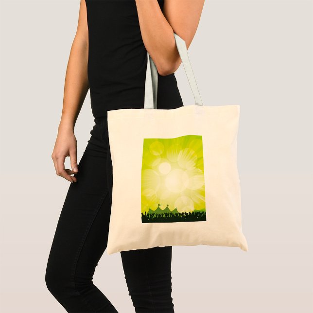 Festival Crowd Tote Bag (Creator Uploaded)