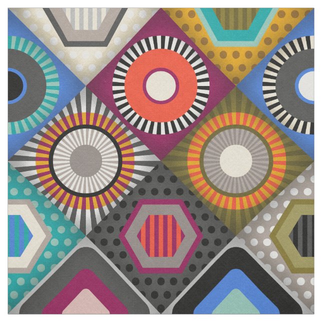 festival diamond fabric (Swatch)