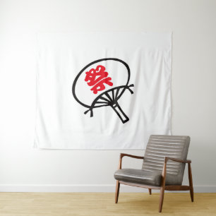 Festival fan tapestry