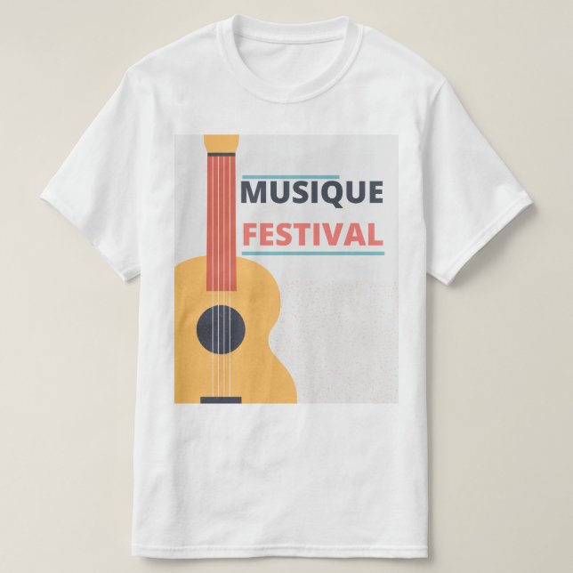Festival musique tshirt  (Design Front)