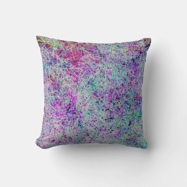 Festival of colours cushion (Front)