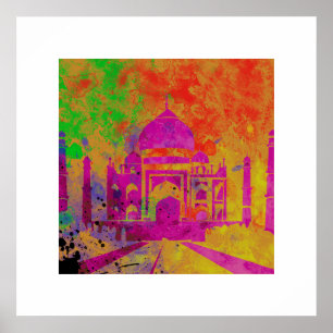 FESTIVAL OF COLOURS HOLI AT THE TAJ POSTER