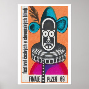 Festival of Czech and Slovak Films - Matchbox Poster