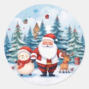 " Festival stickers collection " Christmas design