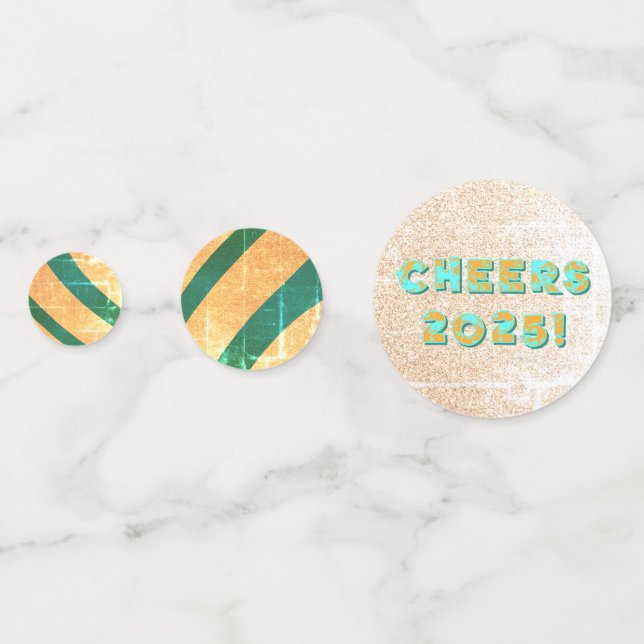 FESTIVATE confetti in SUNSET STRIPPED (Backs)