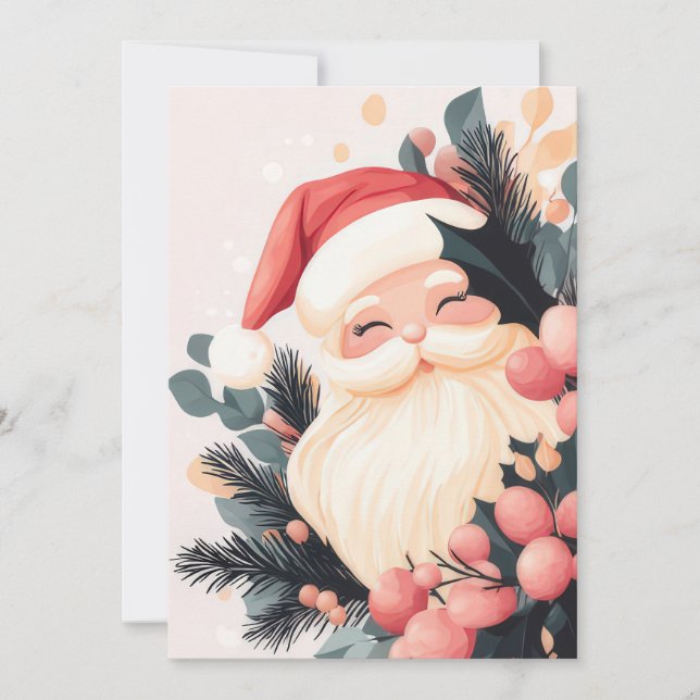 Festive and cute Christmas Greeting Card (Front)