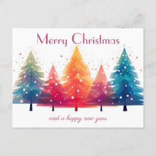 Festive and elegant Christmas Greeting Card