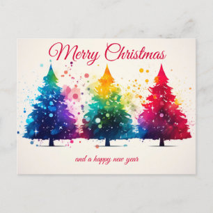 Festive and elegant Christmas Greeting Card