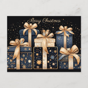 Festive and elegant Christmas Greeting Card