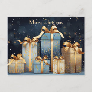 Festive and elegant Christmas Greeting Card