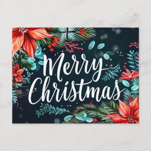 Festive and elegant Christmas Greeting Card