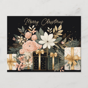 Festive and elegant Christmas Greeting Card