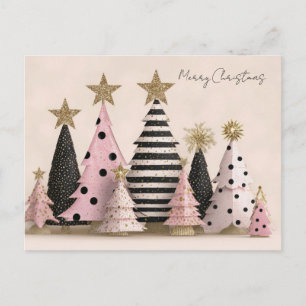 Festive and Elegant Christmas Tree Card