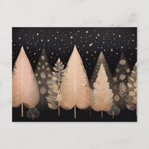 Festive and elegant Christmas Tree Greeting Card