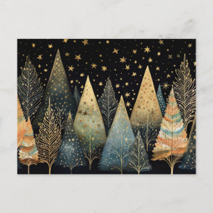 Festive and elegant Christmas Tree Greeting Card