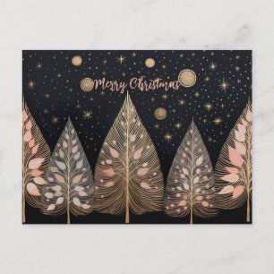 Festive and elegant Christmas Tree Greeting Card