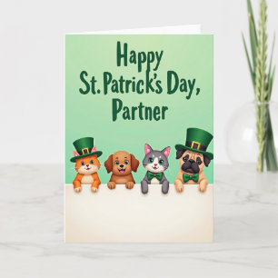 Festive Animal Friends Card