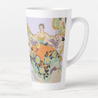 Festive Art Deco lady
