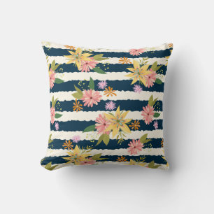 Festive Autumn Leaves Cushion