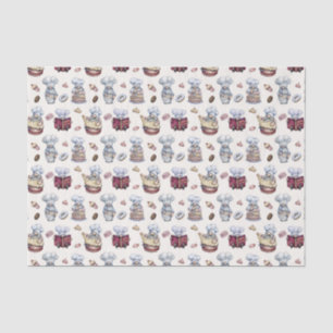 festive baking gnome party  tissue paper