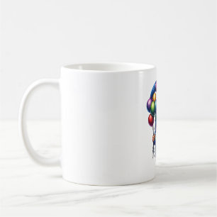 Festive Balloon Gnome Coffee Mug