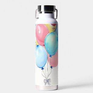Festive Balloons  Water Bottle