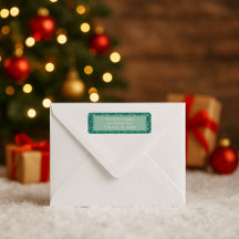 Festive Baubles & Snowflakes Christmas Party Invit