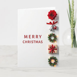 Festive Bell Christmas Card
