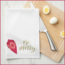 Festive Berry Colour Ornament Be Merry