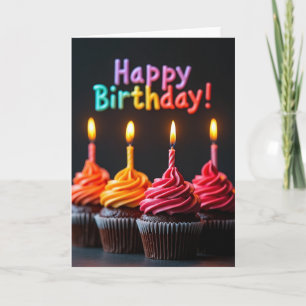 Festive Birthday Chocolate Card