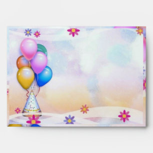 Festive Birthday Envelope