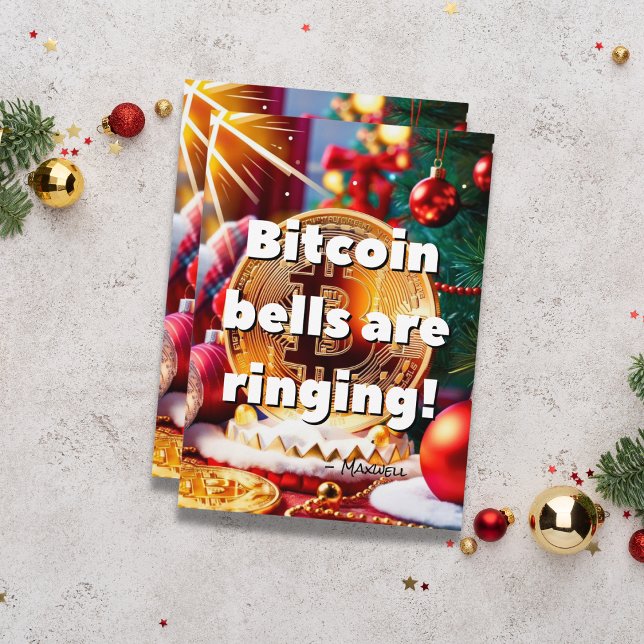 Festive Bitcoin Christmas Card (Festive Bitcoin Christmas Card)