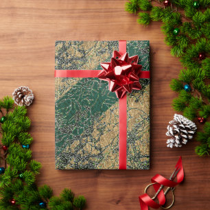 FESTIVE BRANCHES wrapping paper