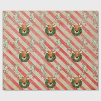 Festive Buck Wrapping Paper