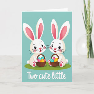 Festive Bunny Springtime Card