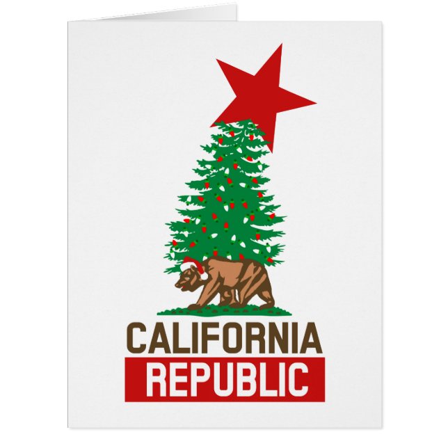 Festive California Republic for the Holidays (Front)
