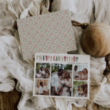 Festive Casual Colorful Christmas Five Photo