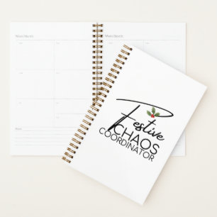 Festive Chaos Coordinator Elegant Holiday Gift Planner