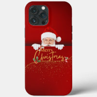 Festive Cheer: Santa Claus Merry Christmas iPhone
