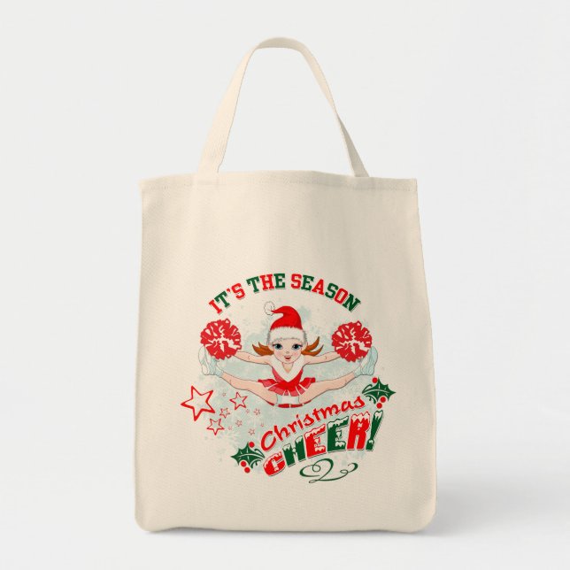 Festive Cheer Tote Bag (Front)